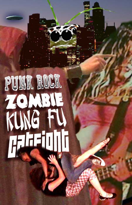 Punk Rock Zombie Kung Fu Catfight