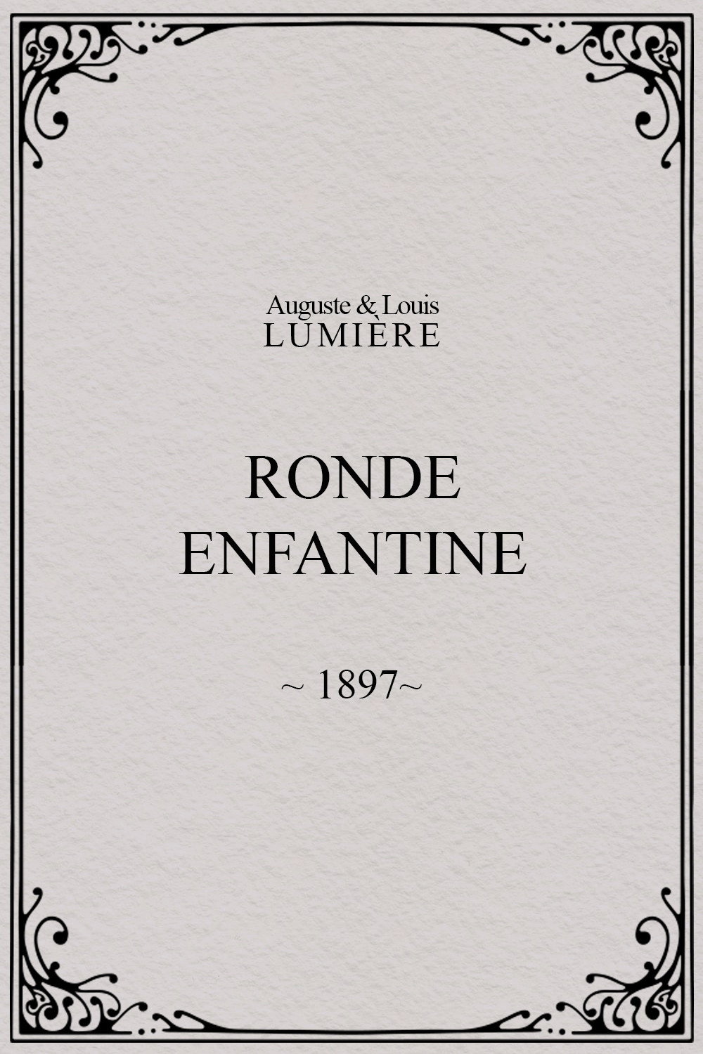 Ronde enfantine