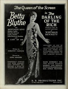 The Darling of the Rich
