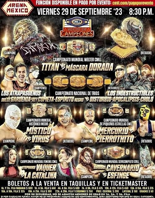 CMLL Noche De Campeones