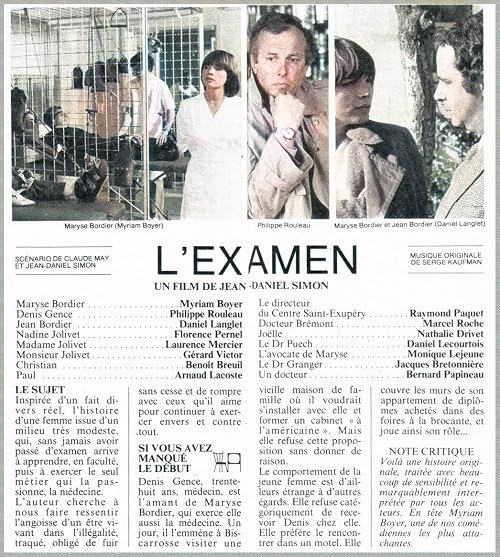 L'examen