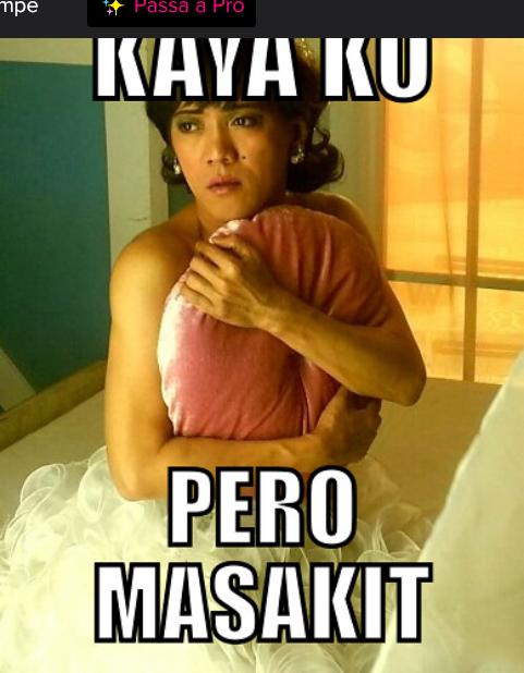 Kaya ko pero masakit