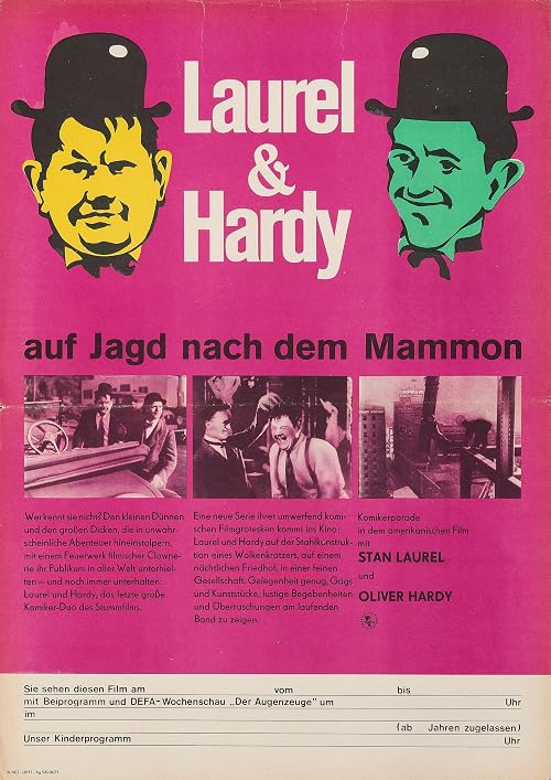 Laurel und Hardy auf der Jagd nach dem Mammon