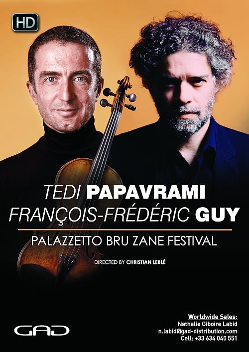 Tedi Papavrami and François-Frédéric Guy at the Palazzetto Bru Zanefestival