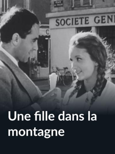 Une fille dans la montagne