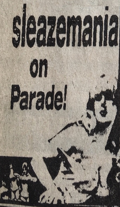 Sleazemania on Parade