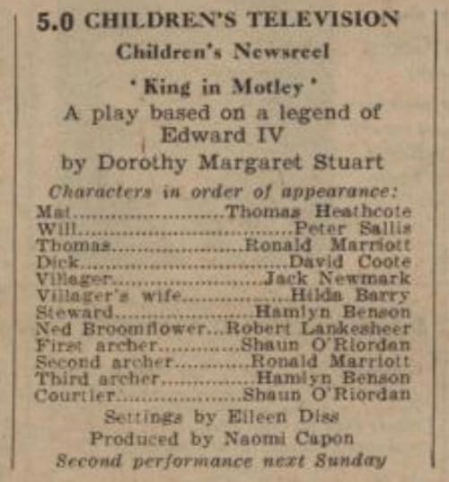 King in Motley