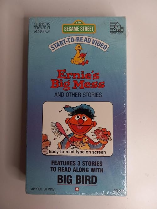 Sesame Street: Start-To-Read- Ernie's Big Mess