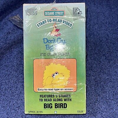 Sesame Street: Start-To-Read- Don't Cry, Big Bird