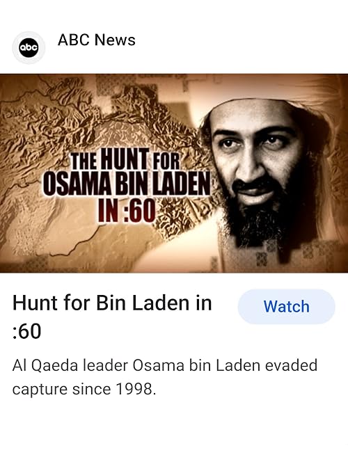 The Hunt for Osama bin Laden