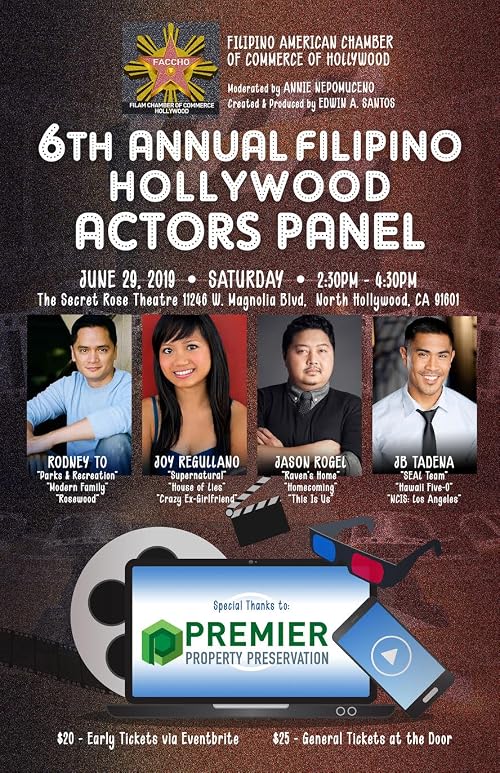 6th Filipino Hollywood Actors Panel