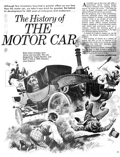 History of the Motor Car