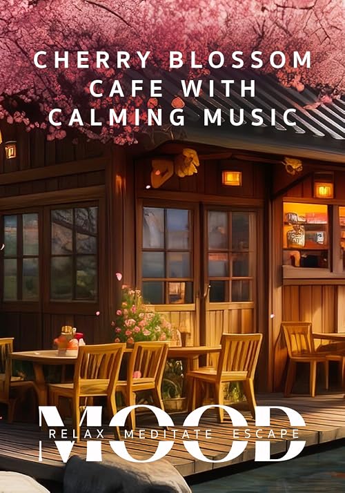 Cherry Blossom Cafe with Calming Music: Mood - Relax, Meditate, Escape