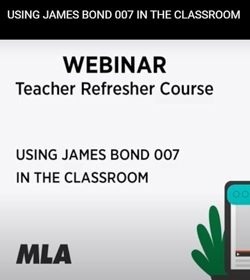 Using James Bond 007 in the Classroom
