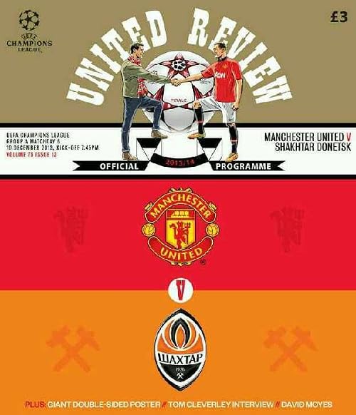 Manchester United vs Shakhtar Donetsk