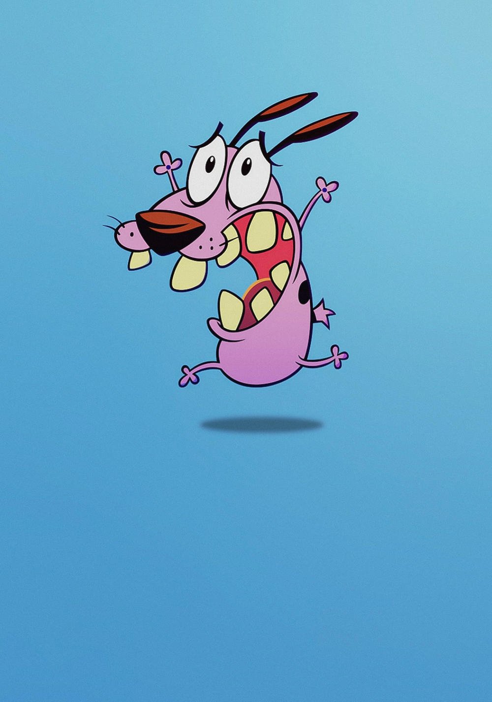 Agallas, el perro cobarde