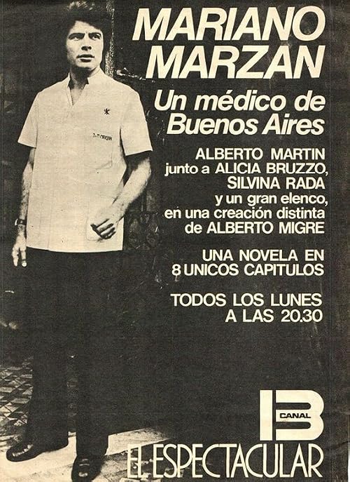 Mariano Marzán, un médico de Buenos Aires