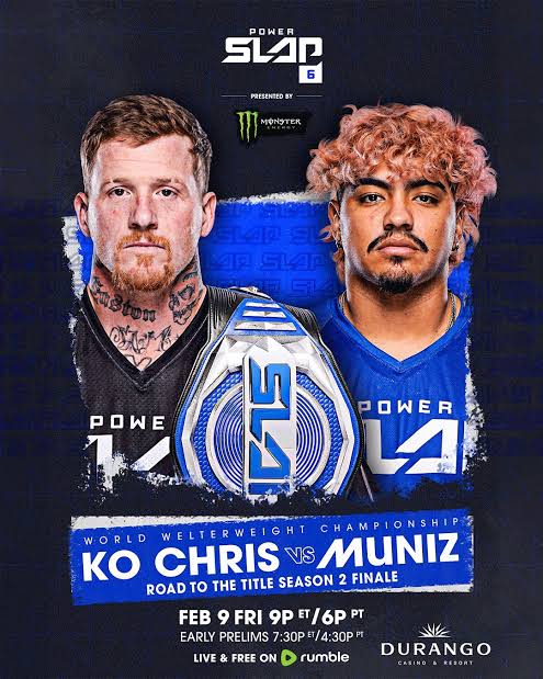 Power Slap 6: KO Chris vs. Muniz