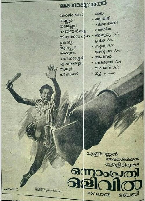 Onnam Prathi Olivil