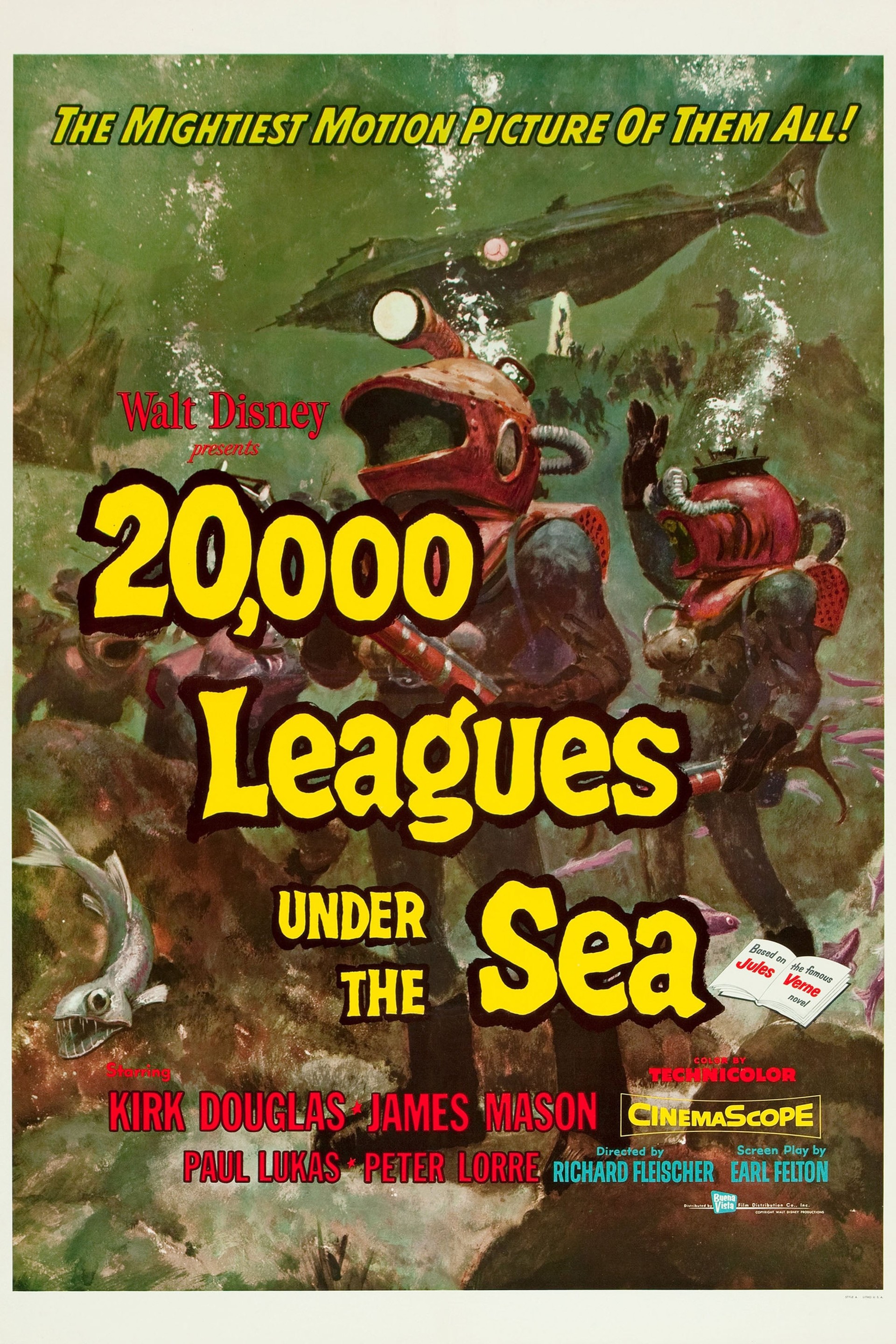 20000 льє під водою