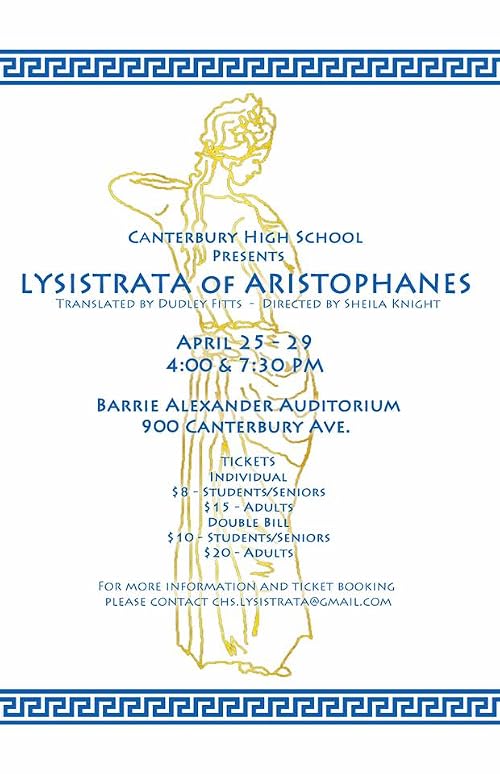 Lysistrata of Aristophanes