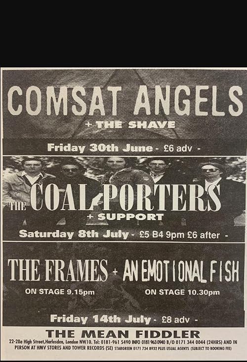Comsat Angels Live @ the Mean Fiddler, London