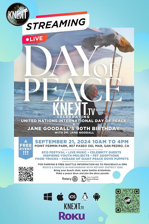 Day of Peace with Jane Goodall - Live on KNEKT®tv
