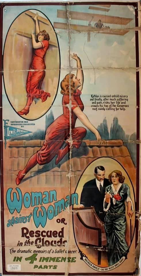 Woman Against Woman; or, Rescued in the Clouds