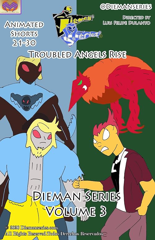 Dieman Volume 3 Troubled Angels Rise
