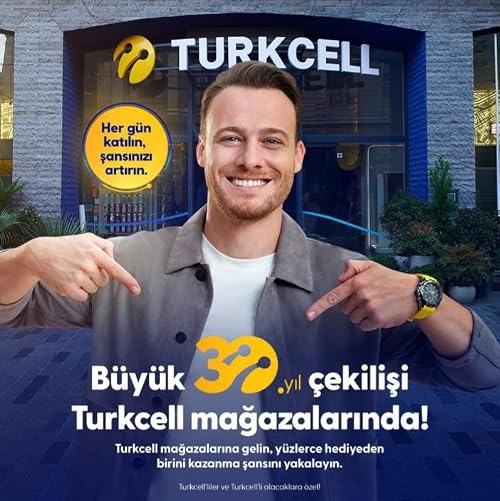 Turkcell continues to celebrate the 30th year!