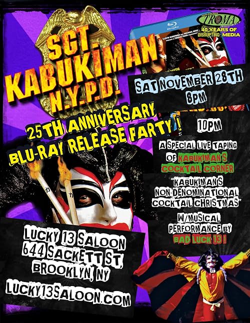 Kabukiman's Non-denominational Holiday Extravaganza
