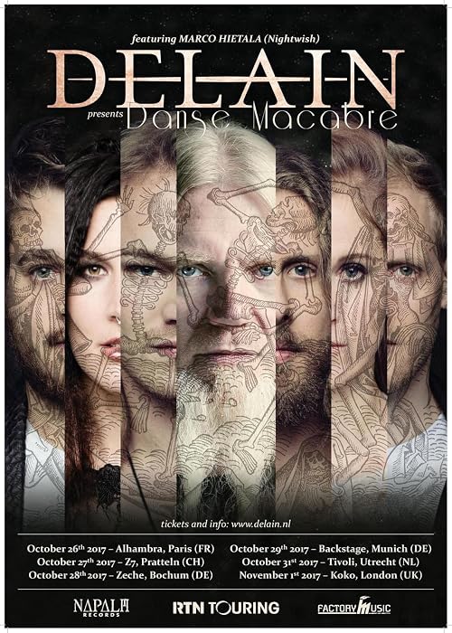 Delain: Danse Macabre. Live at Tivoli Vredenburg