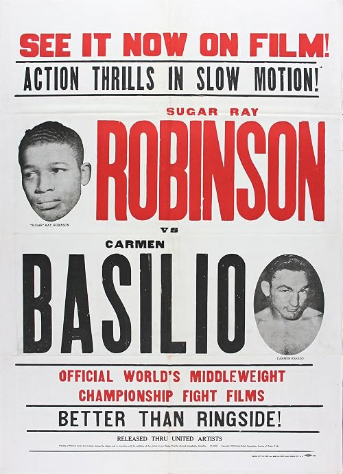 Sugar Ray Robinson vs. Carmen Basilio