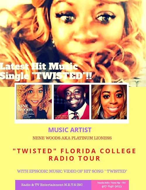 Nene Woods aka Platinum Lioness Twisted Florida College Radio Tour