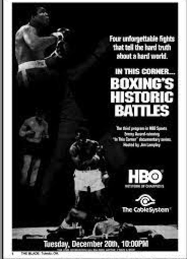 In This Corner: Boxing's Historic Battles