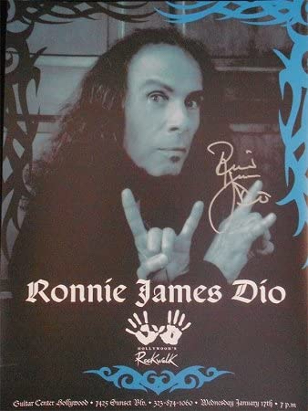 Ronnie James Dio: RockWalk Induction