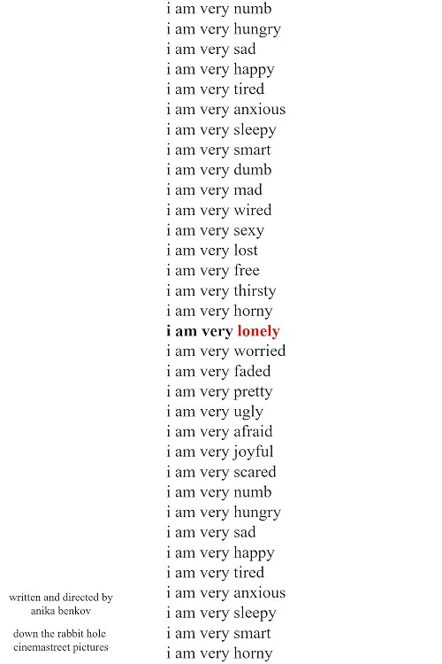 I Am Very Lonely