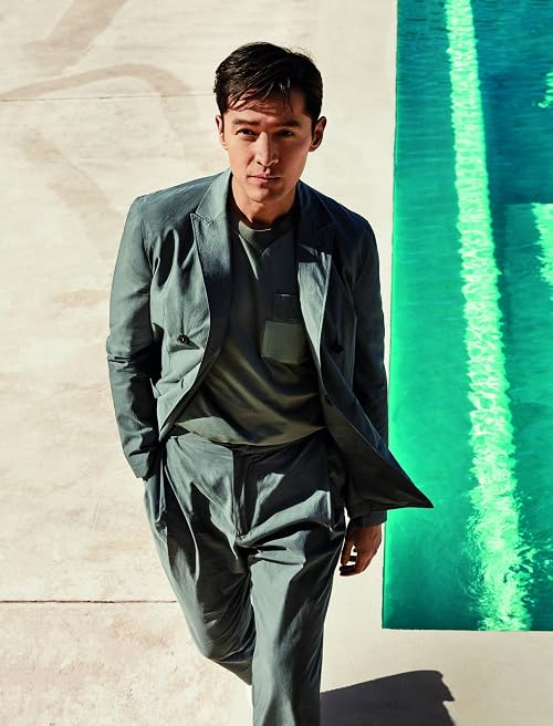 Emporio Armani: The colourful backdrop of the SS19 Campaign starring Hu Ge