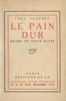 Le pain dur