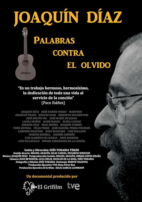 Joaquín Díaz, palabras contra el olvido