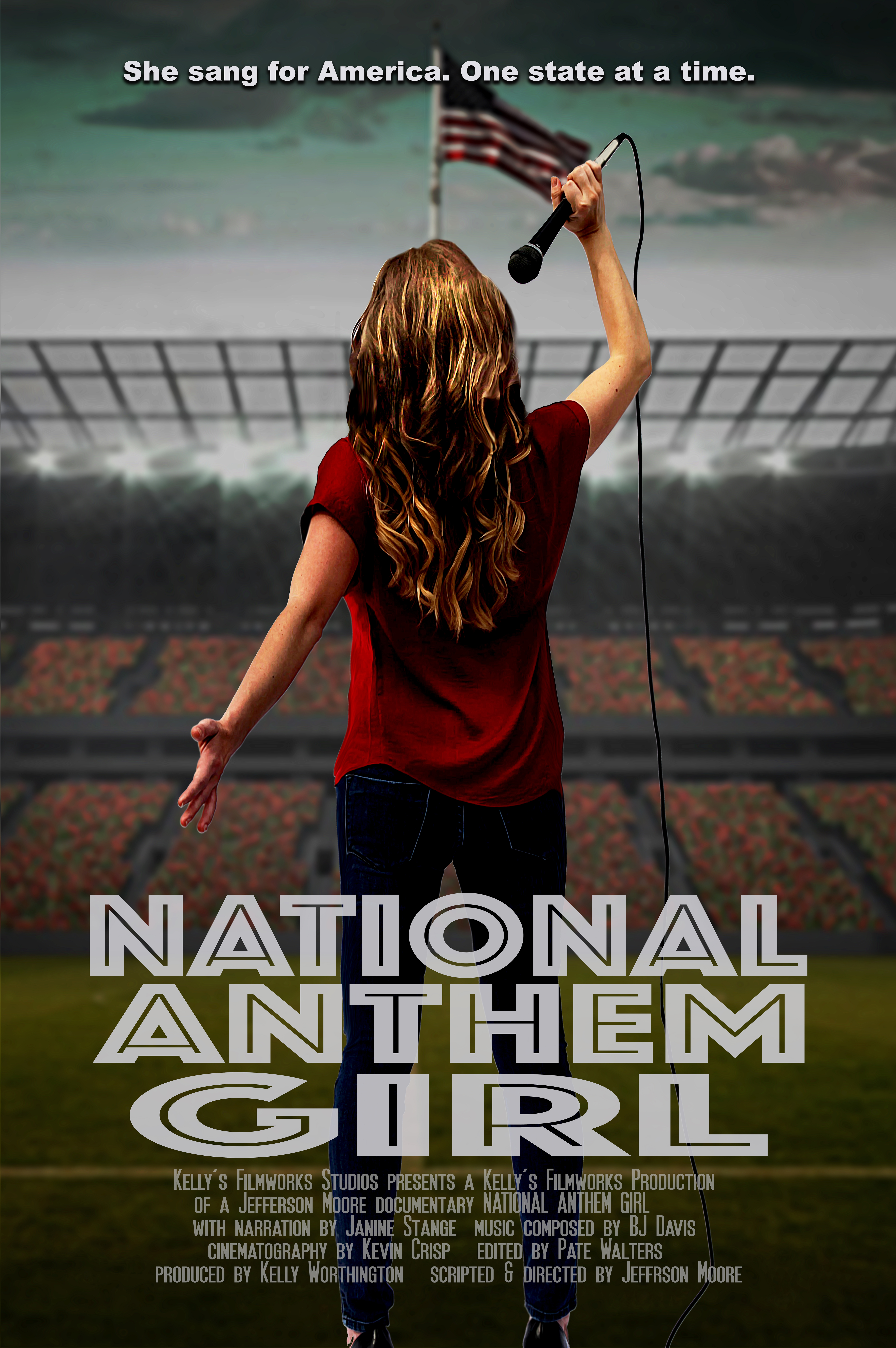 National Anthem Girl