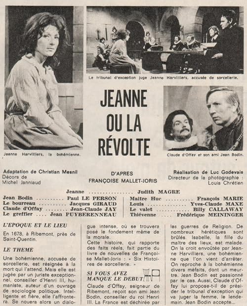 Jeanne ou La révolte