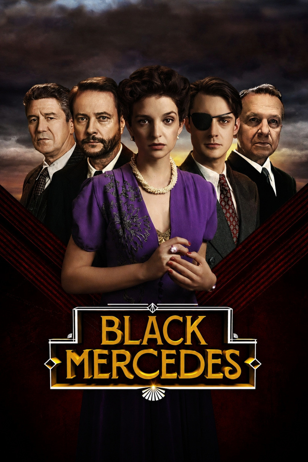 Czarny Mercedes