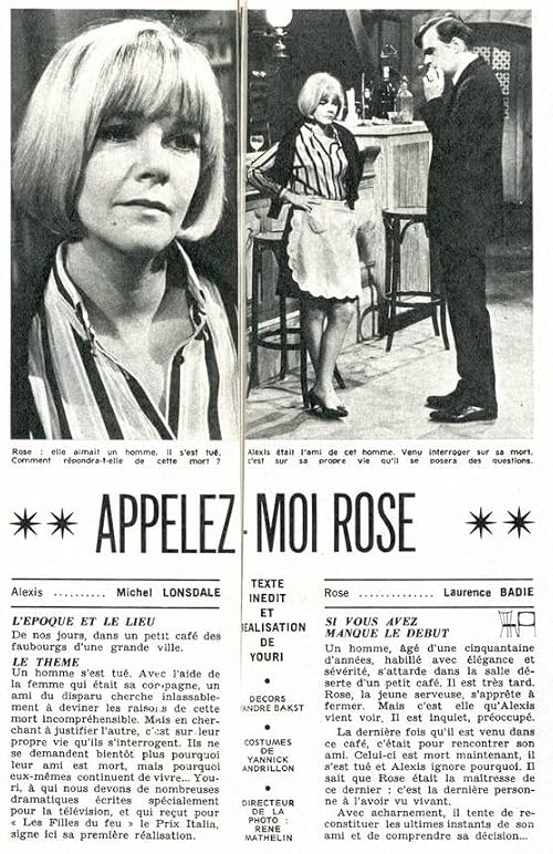 Appelez-moi Rose