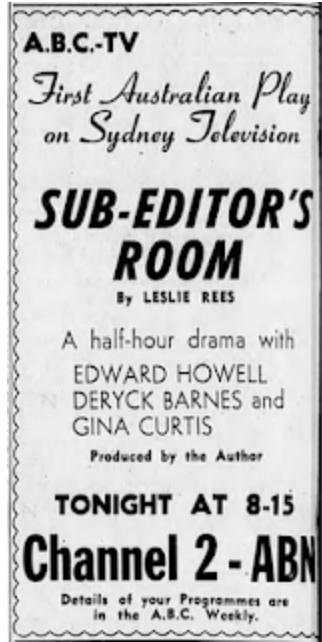 Sub-Editors Room