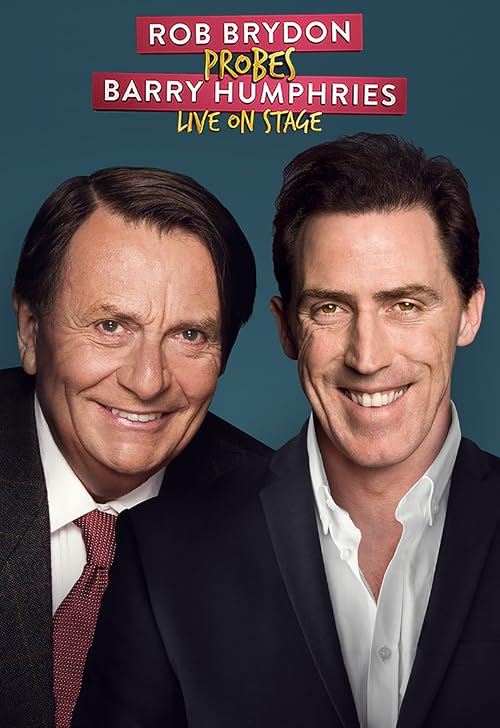 Rob Brydon Probes Barry Humphries Live on Stage