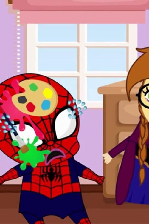 Elsa and Spiderman Animated Show