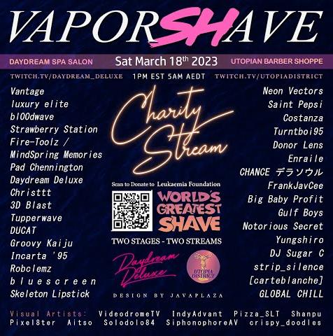 Vaporshave 2023 Utopian Barber Shoppe Stage