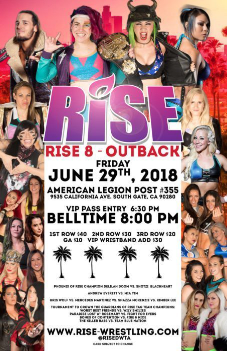 RISE Wrestling 8: Outback