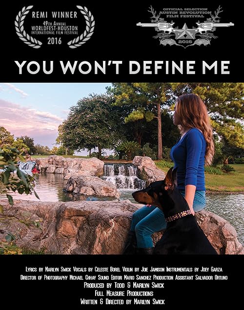 You Won't Define Me